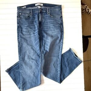 Calvin Klein Men's Straight Leg Jeans Blue Size W34 L34